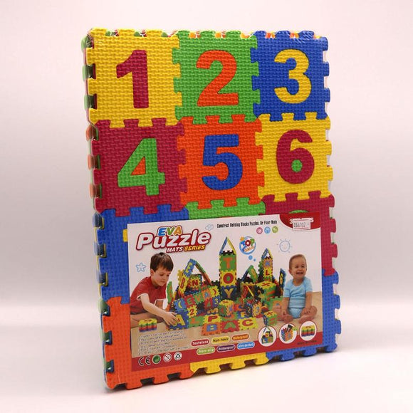 Eva Number Alphabet Puzzle Mat Educational Toys