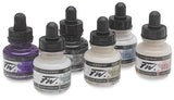 Daler Rowney FW Acrylic Ink Shimmering Colors Set of 6