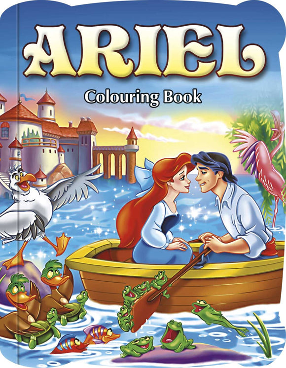 “Ariel” Cartoon Colouring Book (Pocket) – Stationeria