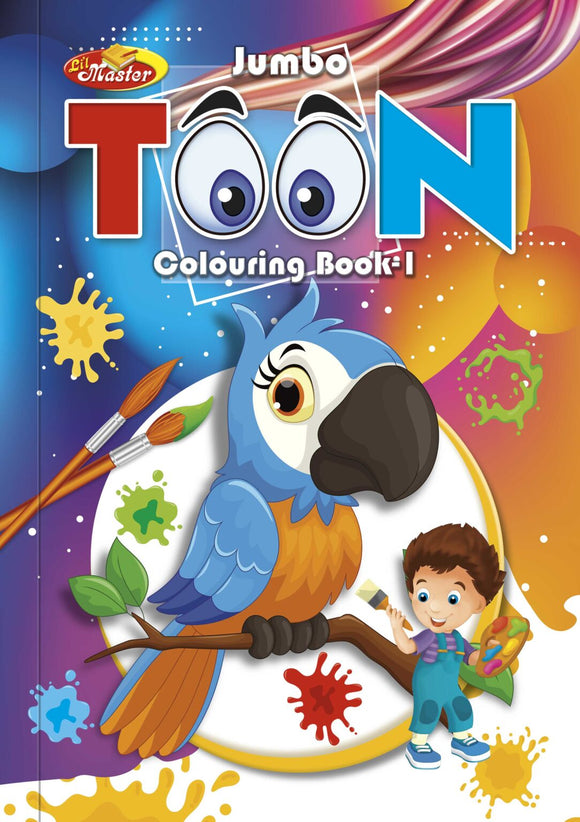 Jumbo Toon Coloring Book – 1