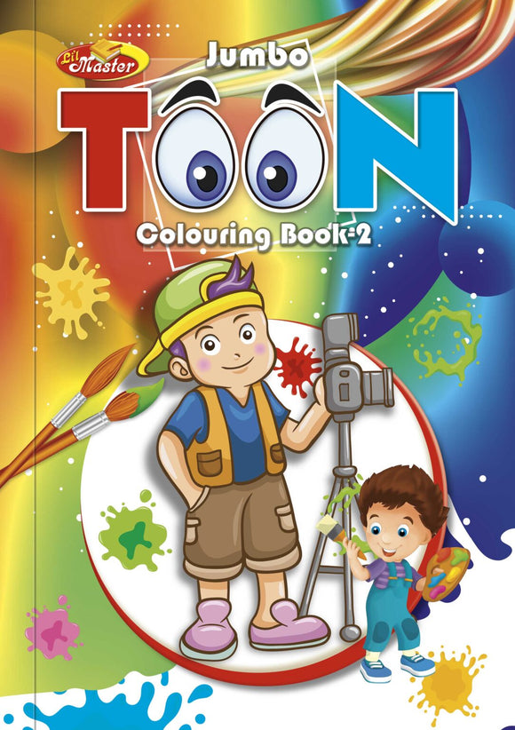 Jumbo Toon Coloring Book – 2
