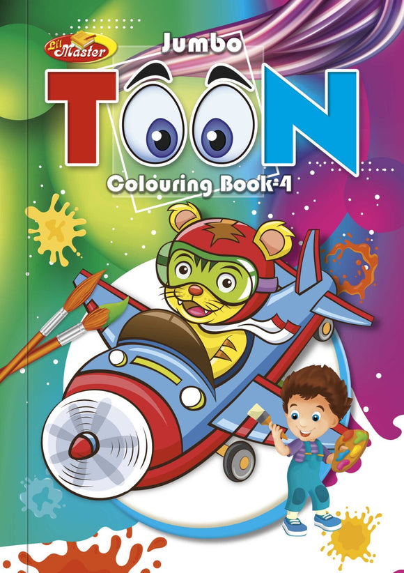 Jumbo Toon Coloring Book – 4