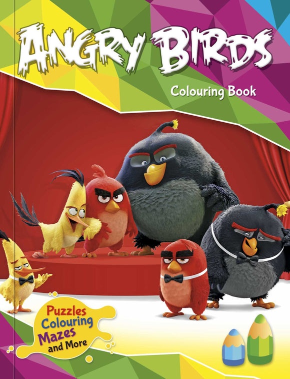 Angry Birds Colouring Book