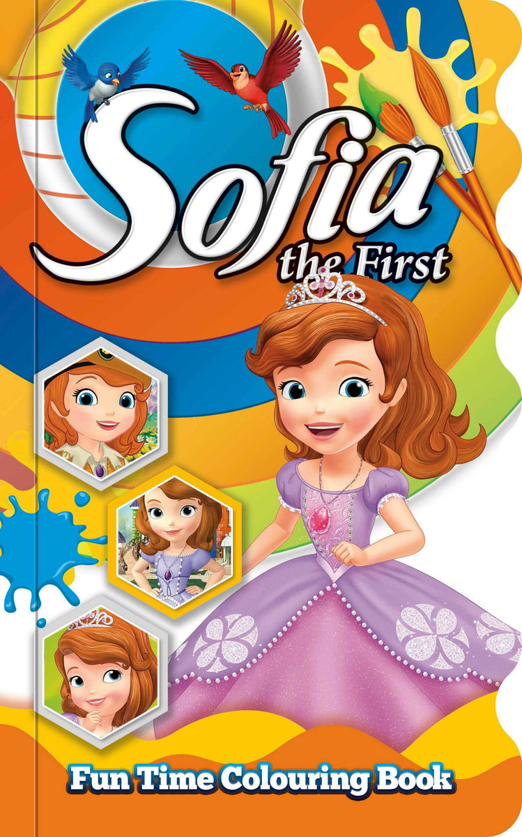 “Sofia” Fun Time Colouring Book – Stationeria