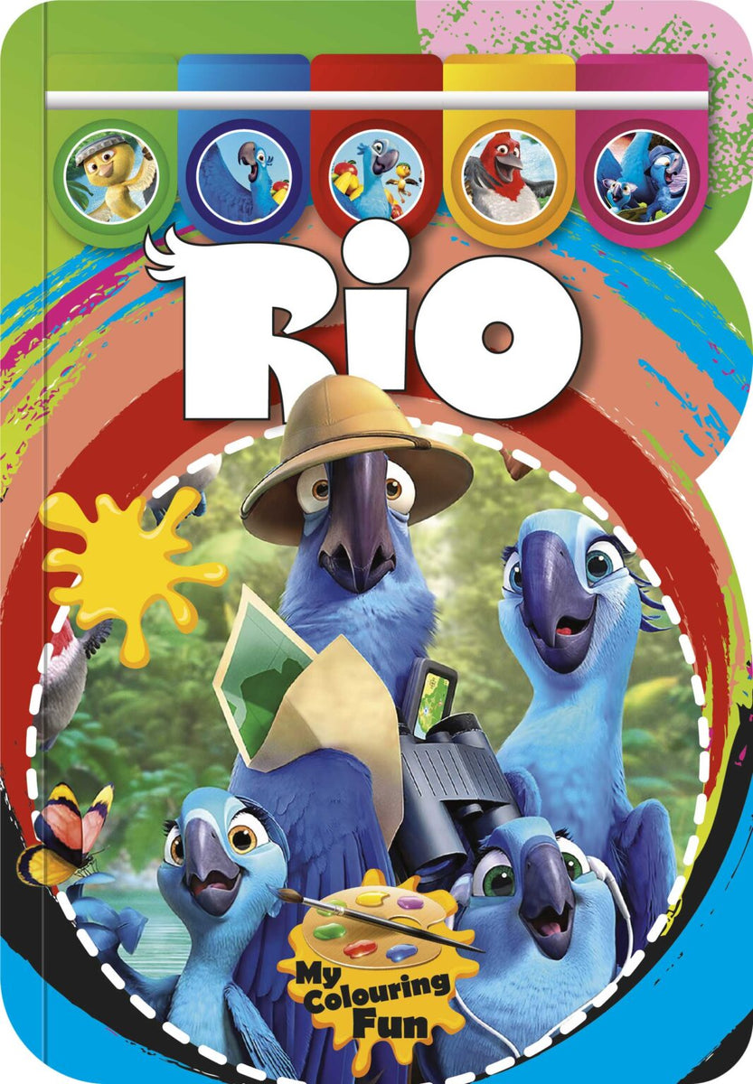 “RIO” My Colouring Fun Book – Stationeria