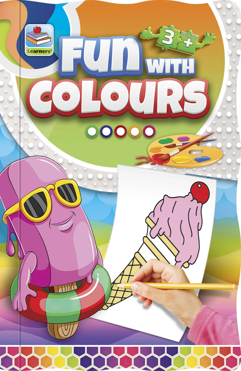 “Fun with Colours” Colouring Book – 2 – Stationeria