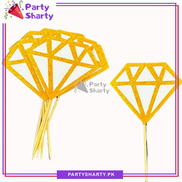Diamond Shaped Cup Cake / Mithai Toppers For Nikkah / Wedding Decoration and Celebration