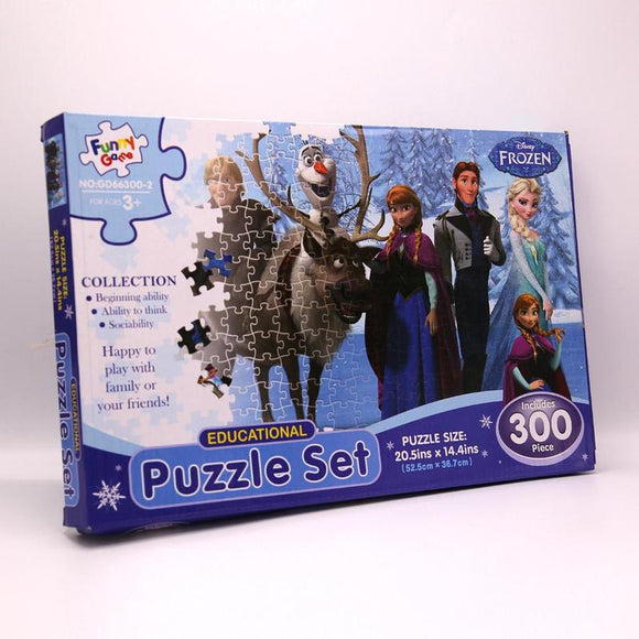 Frozen Educational Puzzle Set 300 Pieces