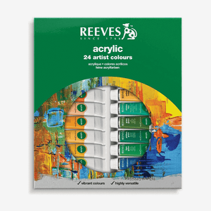 Reeves Acrylic Colors Set Of 24