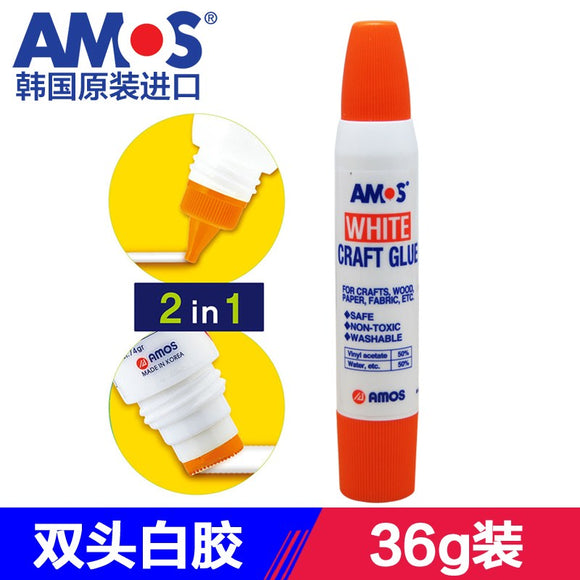 AMOS White Craft Glue 36g 1Pcs EN71 – White