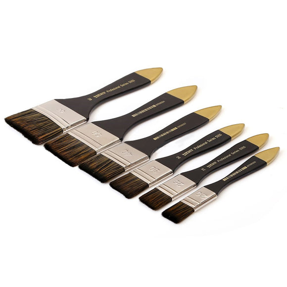 Worison Professional Flat Brush Series (Different Sizes)