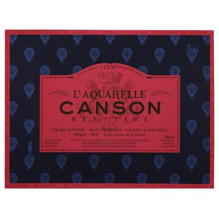 Canson Heritage Watercolor Rough Pad 300 GSM 12 Sheets