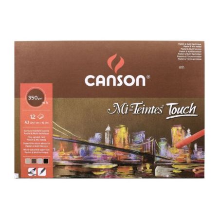 Canson Mi-Teintes Touch Pastel Paper Pad (A3)