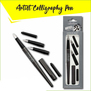 Artist Studio Calligraphy Set, 7 pieces, pen holder, 3 strengths