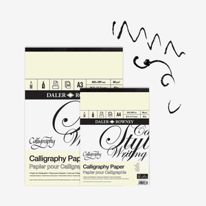 DALER ROWNEY CALLIGRAPHY PAD a3