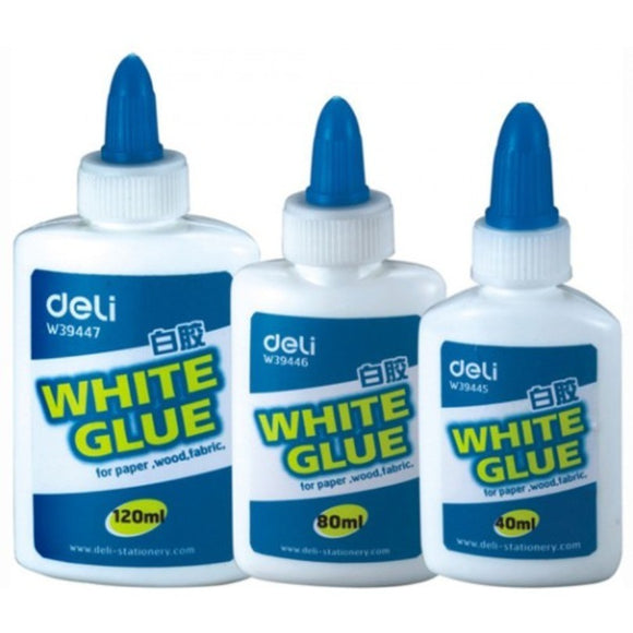 Deli White Glue W39445 40ml 12Pcs/Box