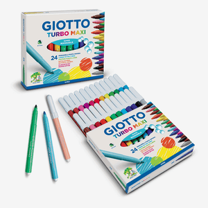 GIOTTO TURBO MAXI COLOR DRAWING MARKER SET