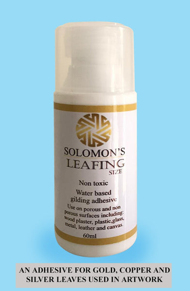 Solomon's Leafing Size Glue Water Based Gilding Adhesive Glue - 60 ML