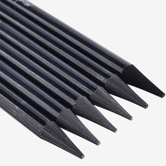 KEEP SMILING WOODLESS GRAPHITE PENCILS PACK OF 6