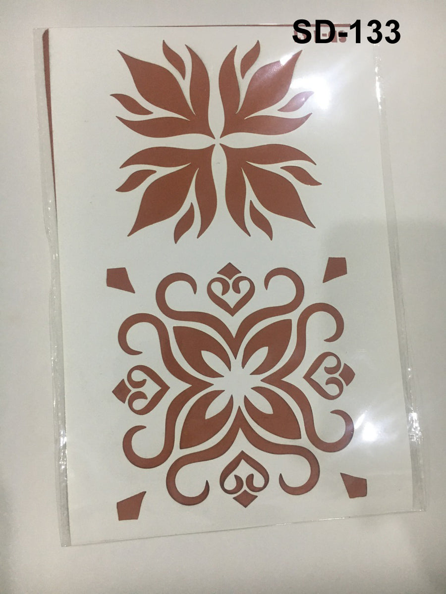 Calligraphy stencils collection 6 stationeria