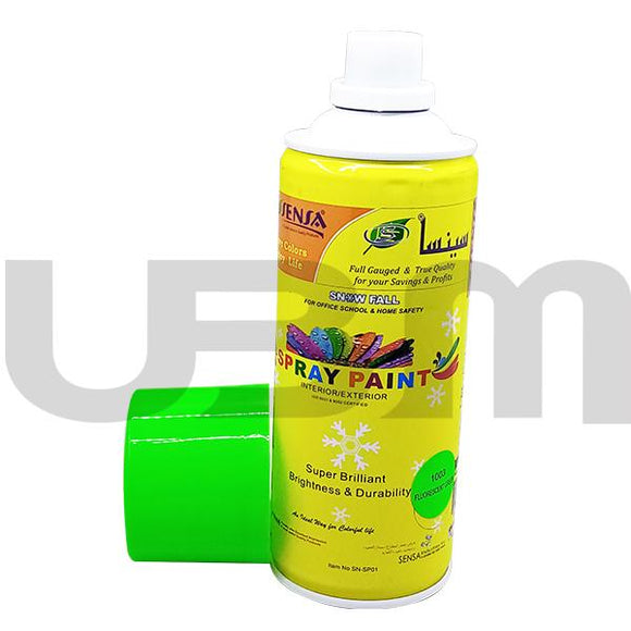 Spray Paint Fluorescent Green Sensa #1003