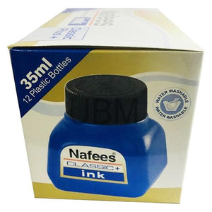 NAFEES FOUNTAIN PEN INK 35ML BLUE