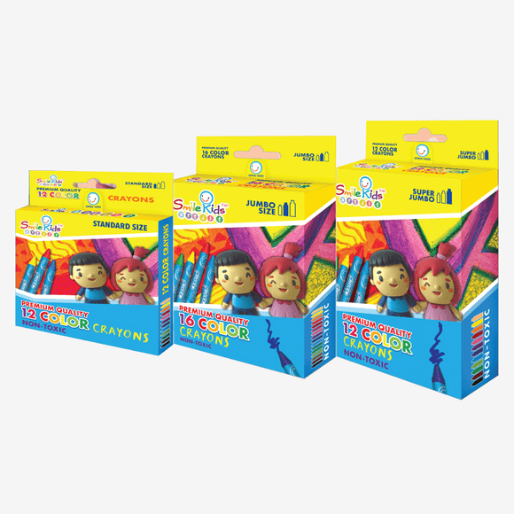Smile Kids Crayon Color
