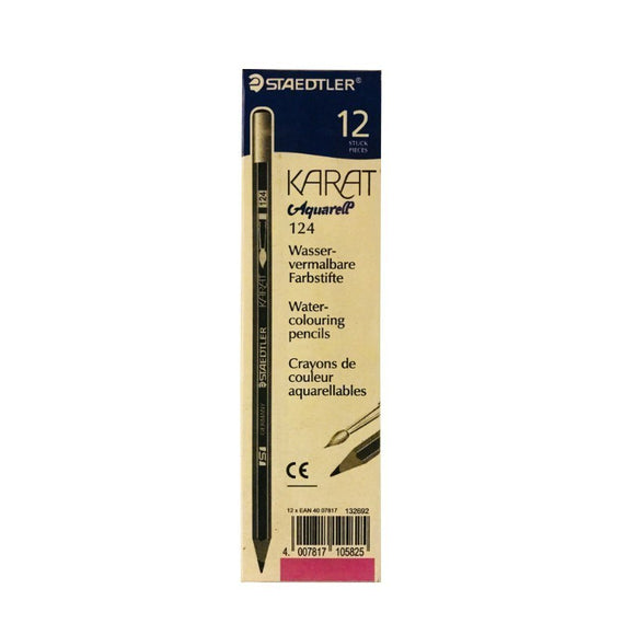 Staedtler Karat Aquarelle 124 12 Stick/Box Purple Pencils – Purple