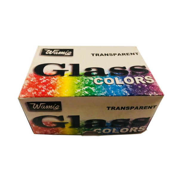 Wamiq Transparent Glass Color 22ml mini glass kit 6 Pieces/Box – Multi Colors