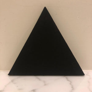 BLACK TRIANGLE CANVAS - (SIZE AVAILABLE)