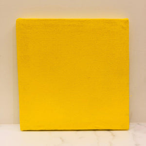 YELLOW SQUARE CANVAS - (SIZE AVAILABLE)