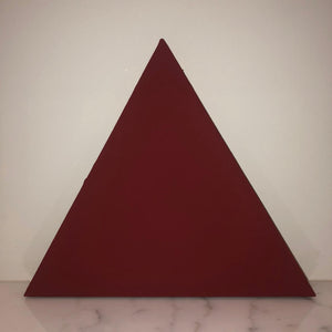 RED TRIANGLE CANVAS - (SIZE AVAILABLE)