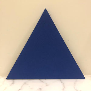 BLUE TRIANGLE CANVAS - (SIZE AVAILABLE)
