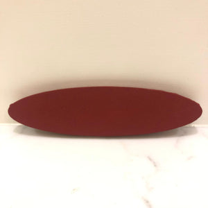 RED OVAL CANVAS - (SIZE AVAILABLE)