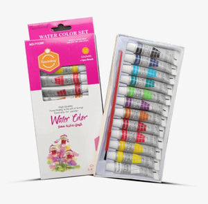 Keep Smiling Water Color Paints Pack of 12