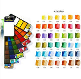 Rotatable Watercolor Palette Pack Of 18/25/33/42
