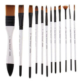 Keepsmiling 12pcs Artist Paint Brushes Set