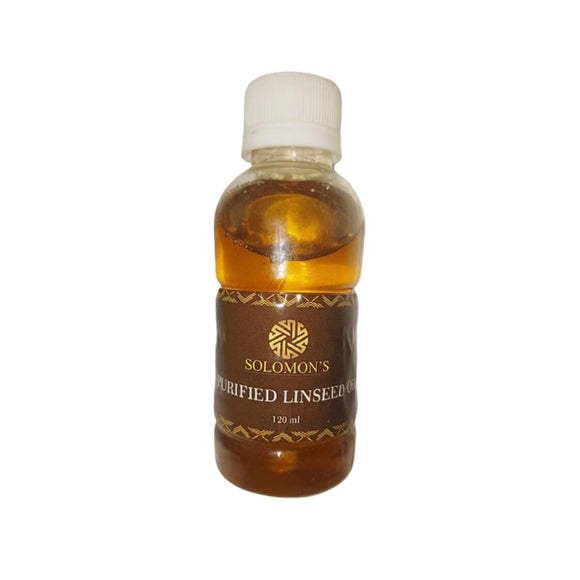 Solomon's Purified Linseed Oil (120 ml)