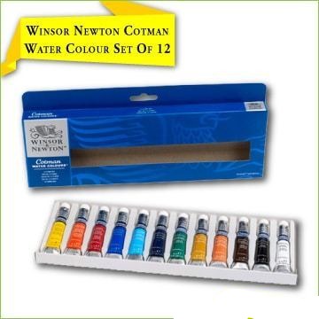 Winsor Newton Cotman Water Colour Set Of 12