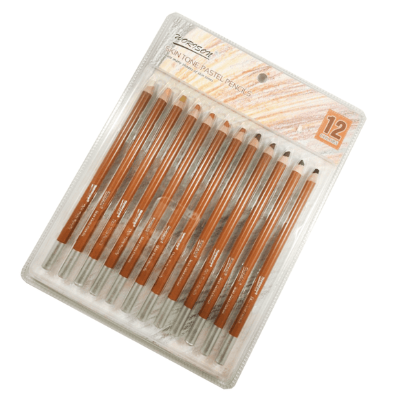 Worison Skin tone Pastle Pencil Pack of 12