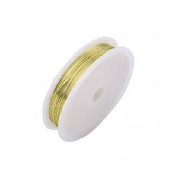 Colour Wire Golden 50M (1Pcs) Metel