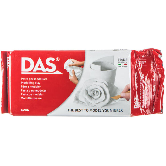 Das Air Dry Modelling Clay- White (500gms)