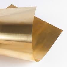 Bendable metal Sheet Golden