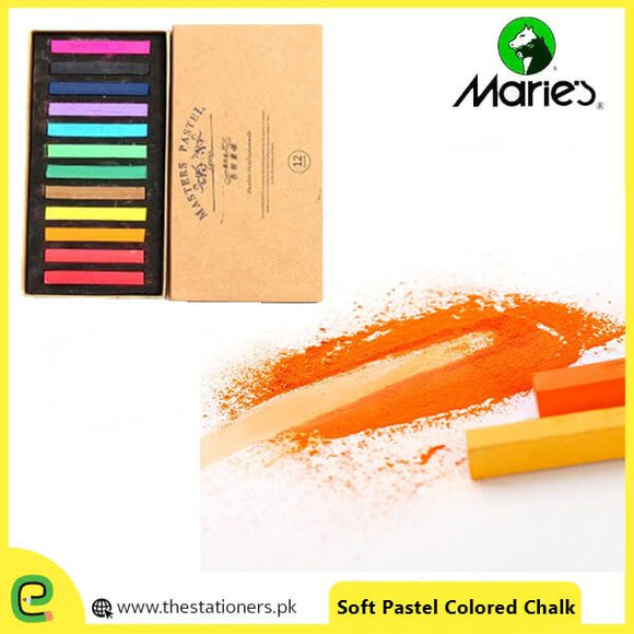 Soft Pastel Colored Chalk For Drawing And Dye Hair