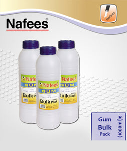 Nafees Gum Bottle Bulk Pack (1000ml)