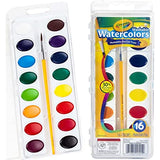 Crayola Washable Watercolors 16 Colors