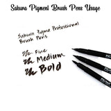 Sakura Pigma Professional Brush 6 pcs set