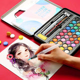Keep Smiling Solid Watercolor Paint 36 Colors Set